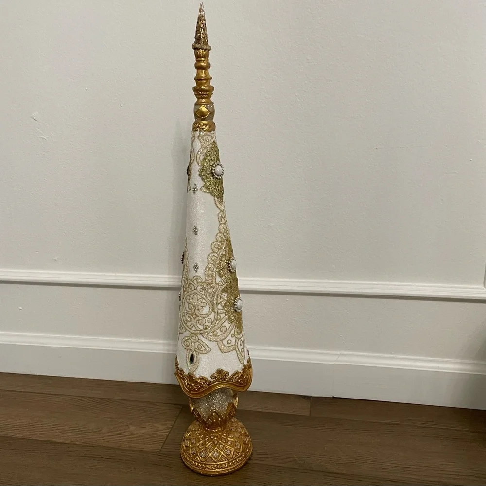 Katherines Collection Moonstruck Jeweled‎ Resin Tree Christmas 24”